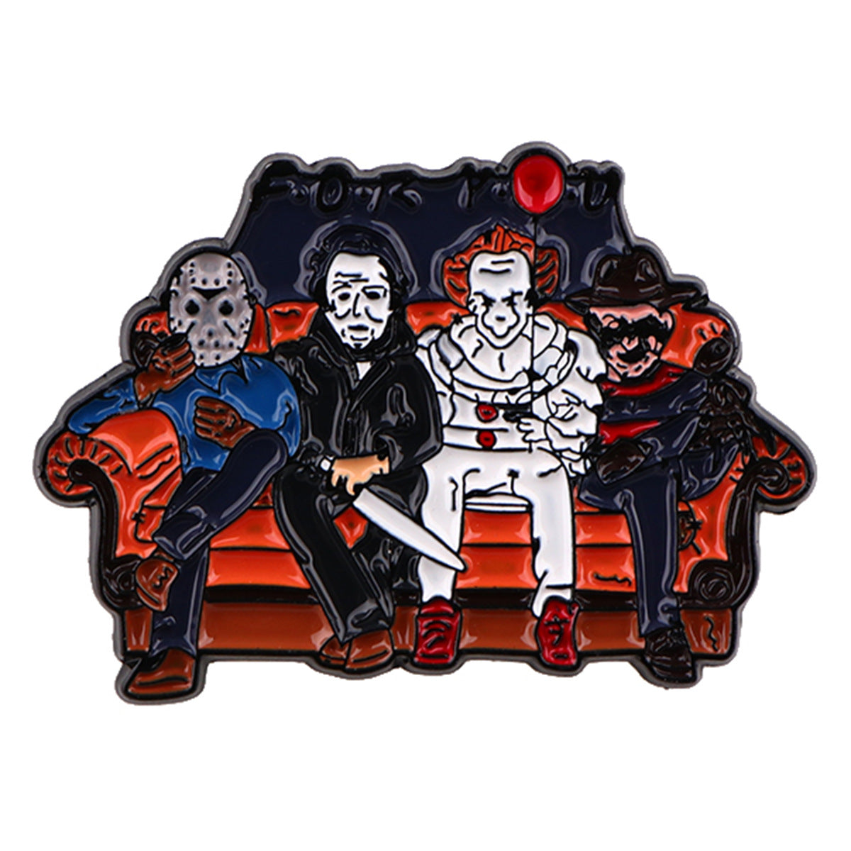 Wholesale Horror Badges Cartoon Metal Pins